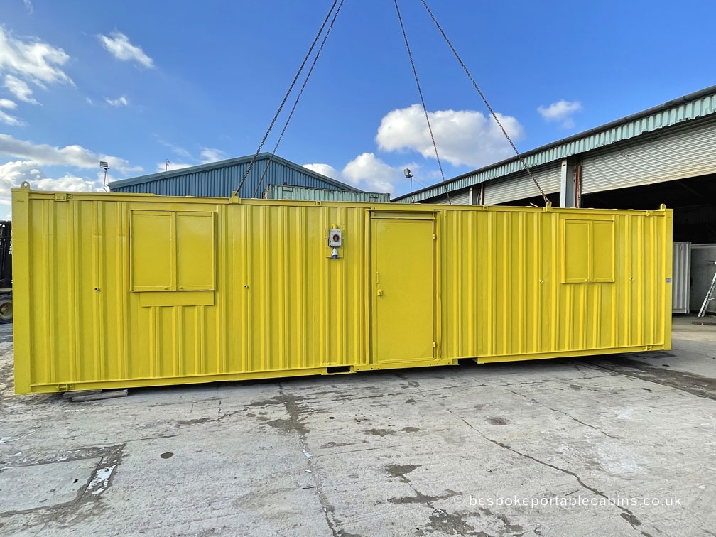 portable office with kitchen and toilet